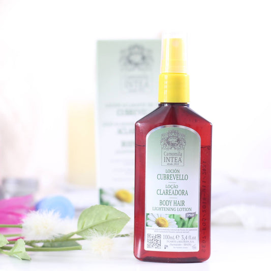 Loción Cubrevello, Spray Aclarante del Vello Camomila
