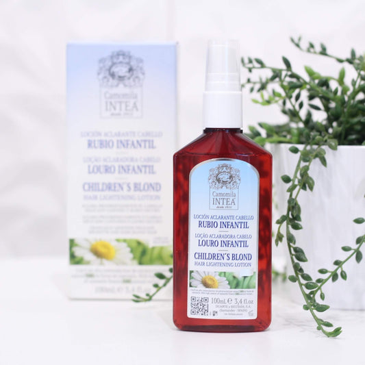 Loción Rubio Infantil, Spray Aclarante del Cabello