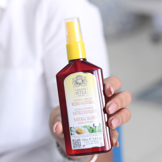 Loción Rubio Natural, Spray Aclarante del Cabello